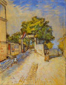 Vincent Van Gogh : The Entrance of a Belvedere
